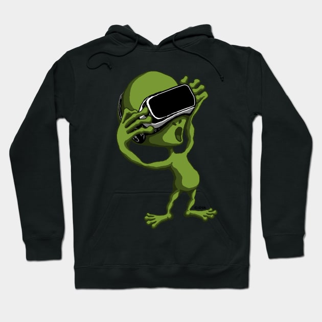 VR Alien Hoodie by NewSignCreation